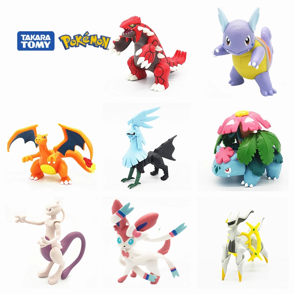 Needway  Model Toys Pokemon Figure Large Charizard Figure Toy Arceus Decoration Gift Greninja Anime Solgaleo Robot God Beast