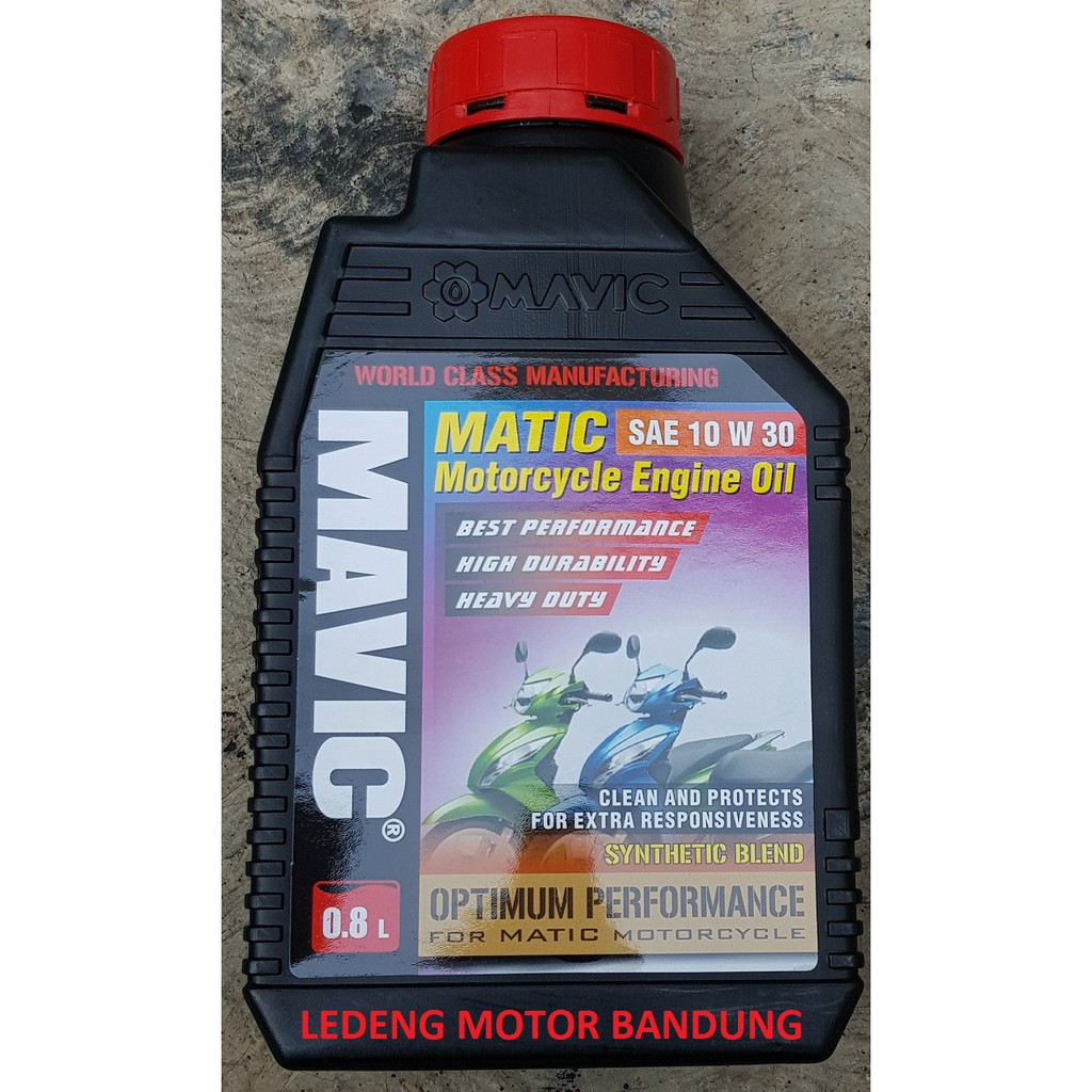 Oli Mavic Scooter Matic 10w30 SL jaso MB Motor Matik 800ml