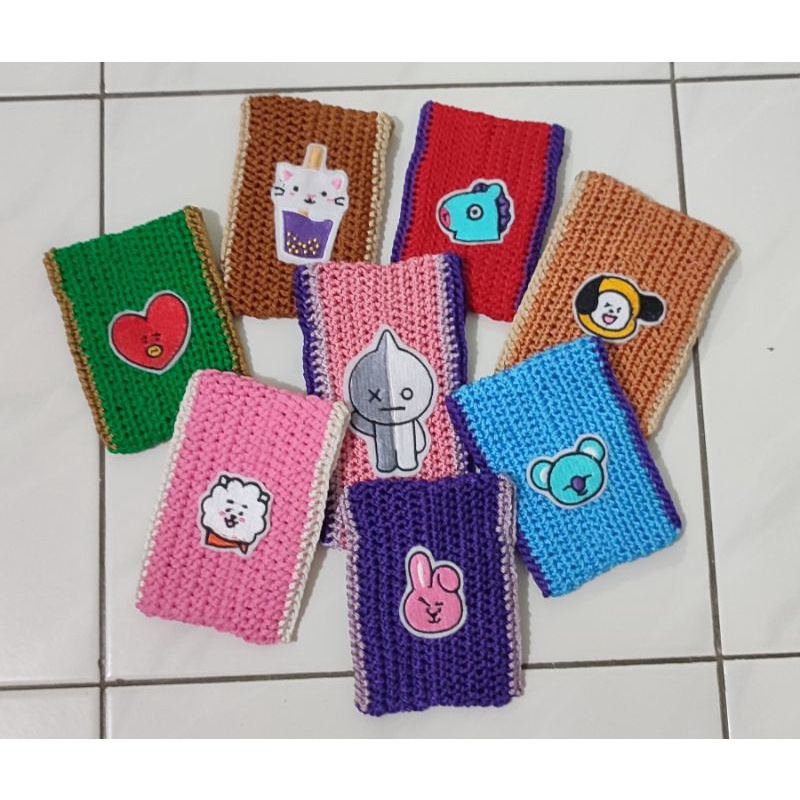 

amplop angpao lebaran/ amplop angpao multifungsi/ amplop angpao rajut handmade murah bt21 /amplop rajut idulfitri