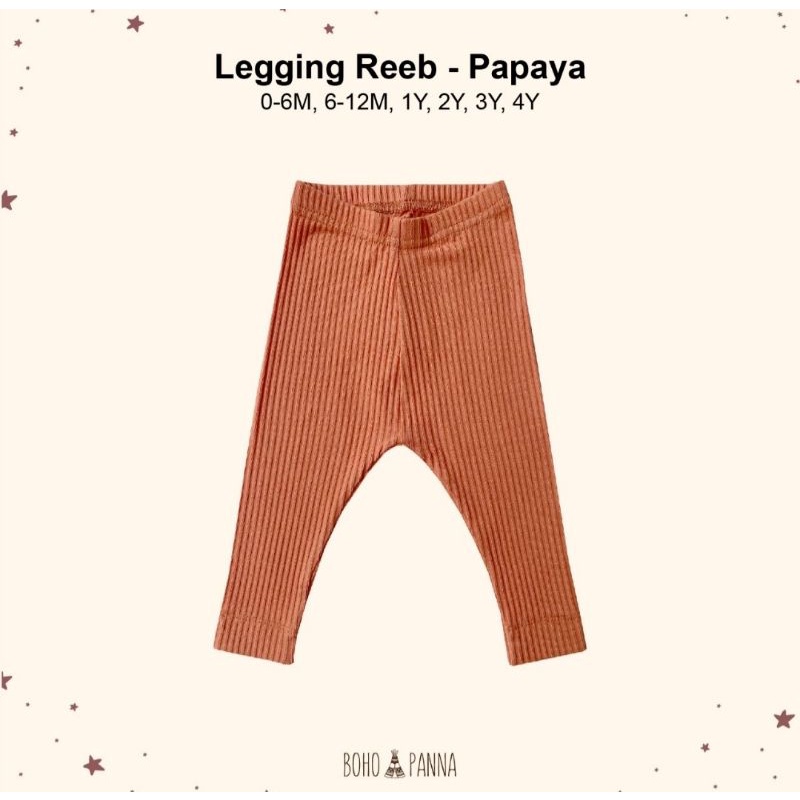 Legging Reeb Bohopanna / Legging Anak Unisex / Legging Anak Polos