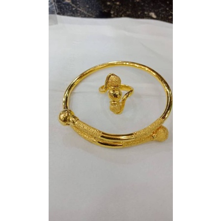 gelang set cincin boba