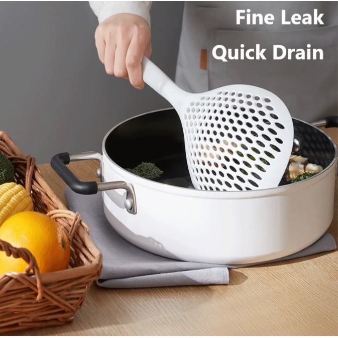 Sendok Sekop Serok /Saringan Sup Mie Tirisan /Rebusan Sayuran Makanan/Peralatan mie dapur/Peralatan dapur/saringan dapur anti panas/sendok saringan mie spagetti/sendok tirisan dapur serbaguna/tirisan rebusan sayuran/sendok saringan serbaguna/saringan mie-5