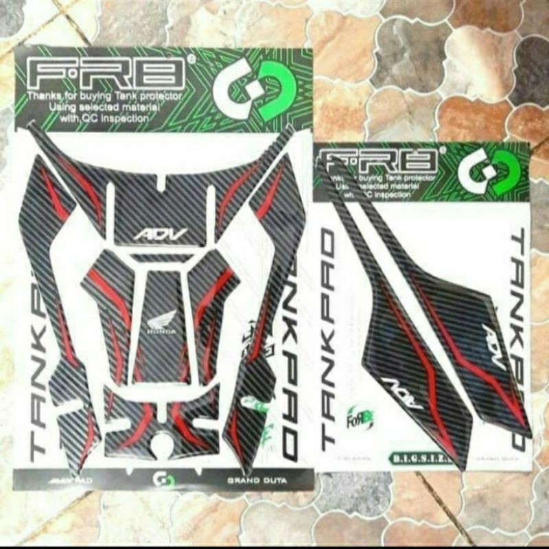 Stiker sticker timbul Tankpad Deckpad Honda Adv 150