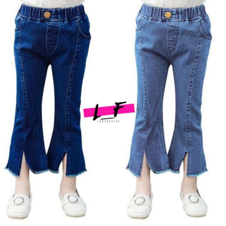✤ Celana Cutbray Anak Umur 4-7 Tahun || Celana Jeans Cutbray Fashion Anak-anak murah