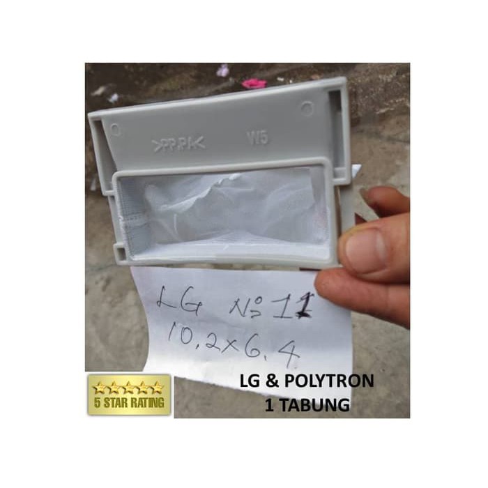 SARINGAN KOTORAN NO.11 - FILTER MESIN CUCI POLYTRON ZEROMATIC LG