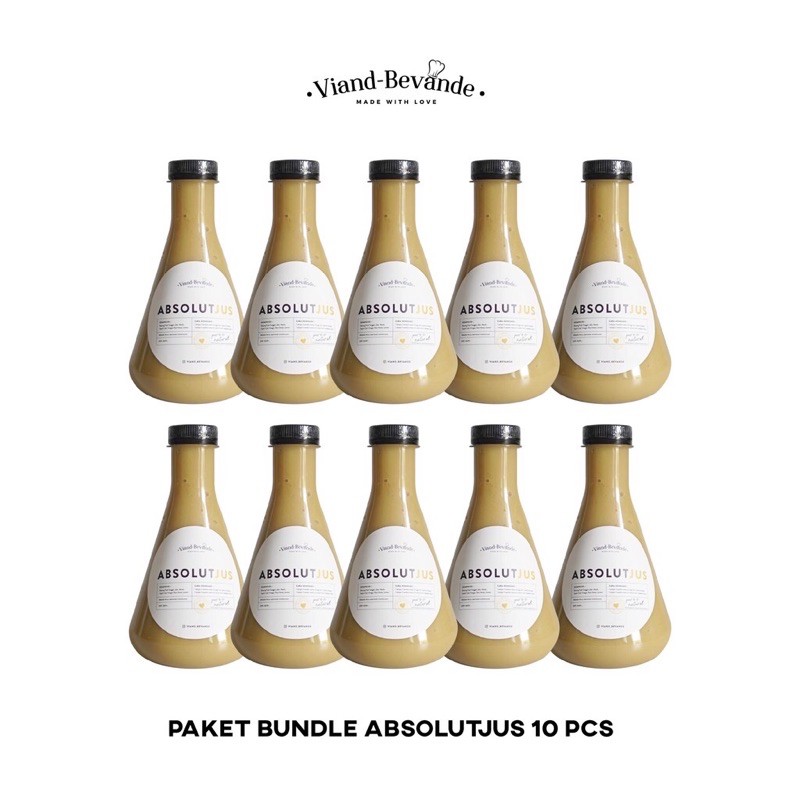 

Paket Buddle Absolut Jus 330 ml 10 botol READY STOK