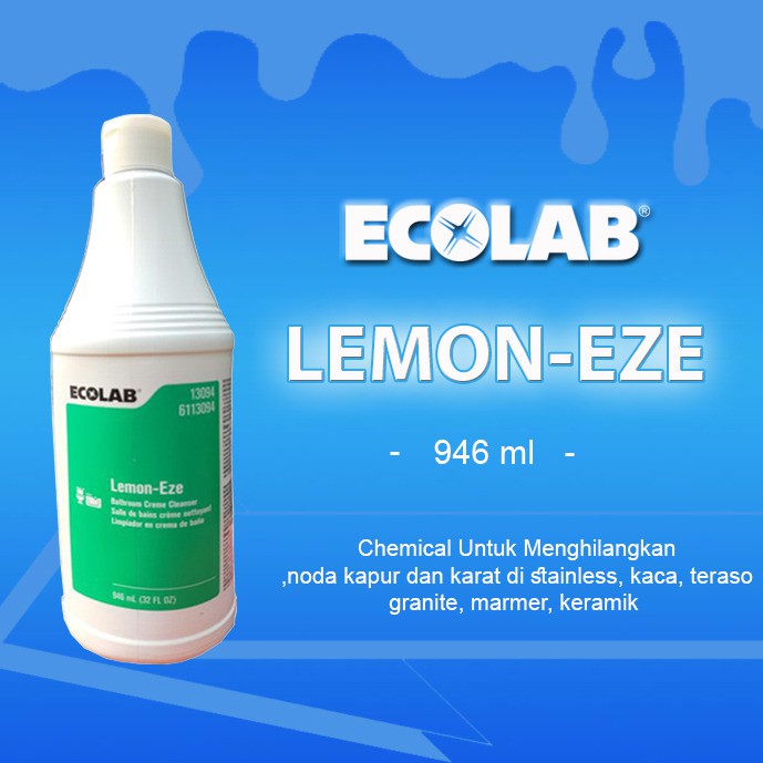 Ecolab Lemon Eze Pembersih Kerak Ampuh