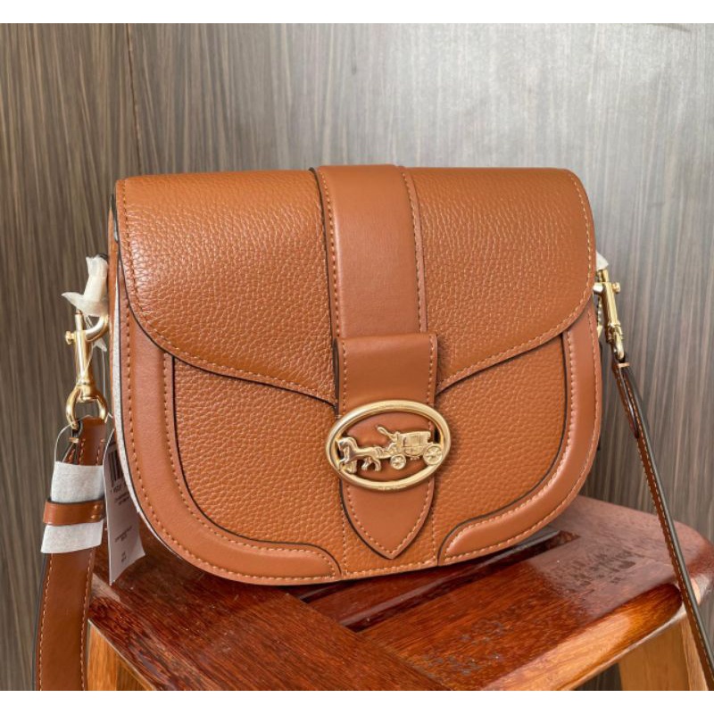 tas coach Georgie saddle bag