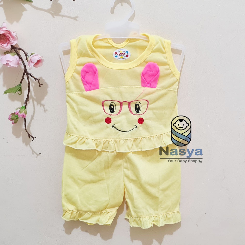 [N-102] Baju Bayi New Born Kombinasi / Setelan sehari-hari anak perempuan (0-6 bulan)