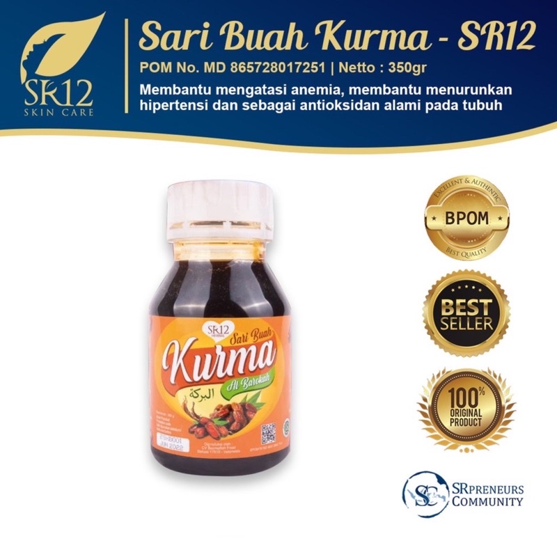 

SARI KURMA ASLI SR12 | IMUN BOOSTER | MENAIKAN HB DARAH