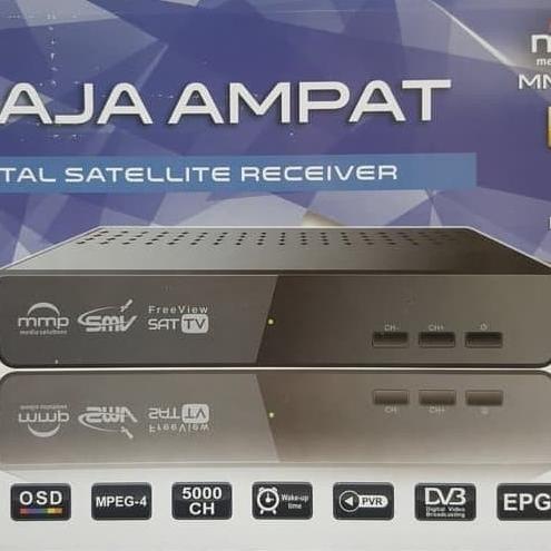 JUAL Receiver Raja Ampat smv freesat tv