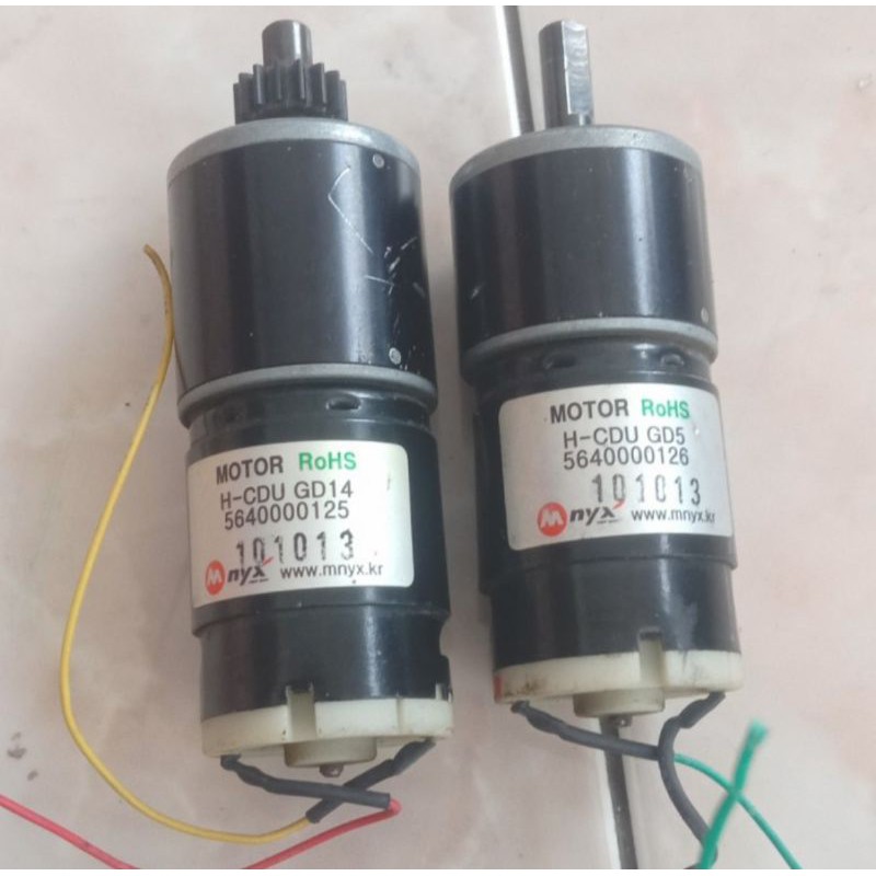 DC motor 12V H-CDU GD14 H-CDU GD 5 ROHS 320 dan 243Rpm