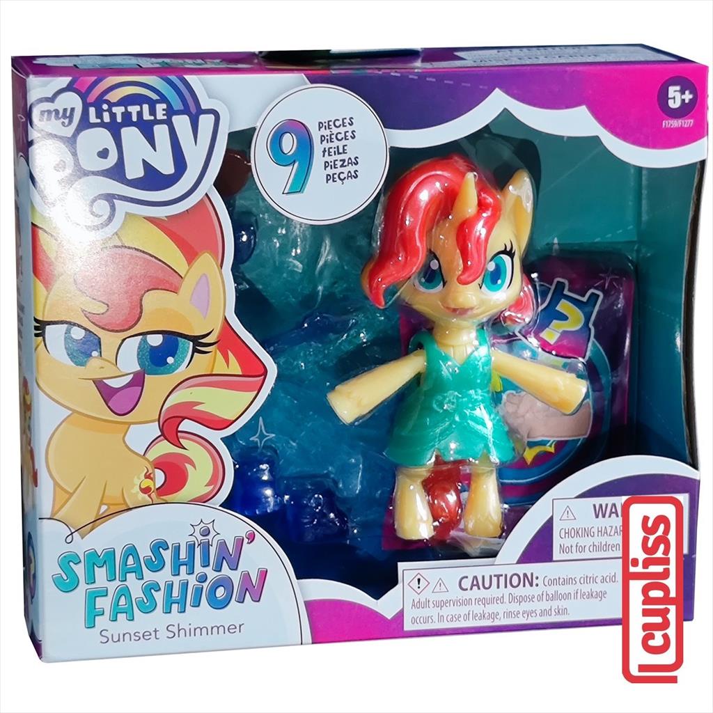 Hasbro My Little Pony F1759 Sunset Shimmer Smashin Fashion Green