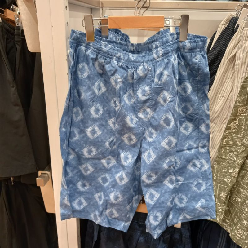 UNIQLO ORIGINAL SALE 80% PRIA Celana Pendek Ready S sampai XXL Katun Short Pants Ezy Chino Green