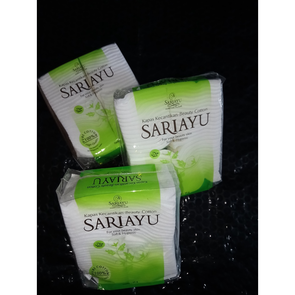 Kapas Wajah - Sari Ayu Kapas Kecantikan 35 gr