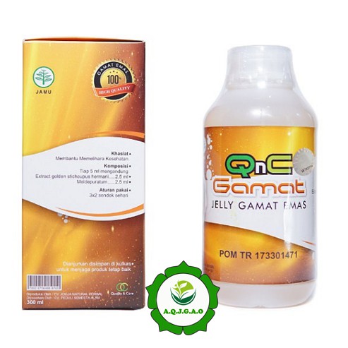 Obat Batuk Dan Flu - Anak Dan Dewasa - QnC Jelly Gamat