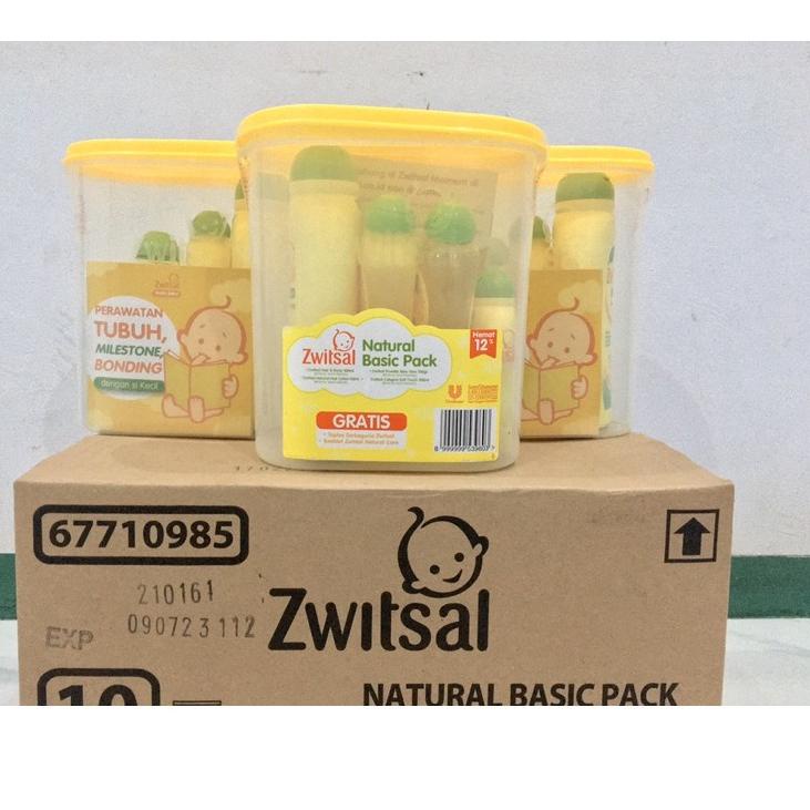 Paket Zwitsal Baby Mini Travel Pack Natural Basic Pack Zwitsal Bubble Bath Sabun Zwitsal