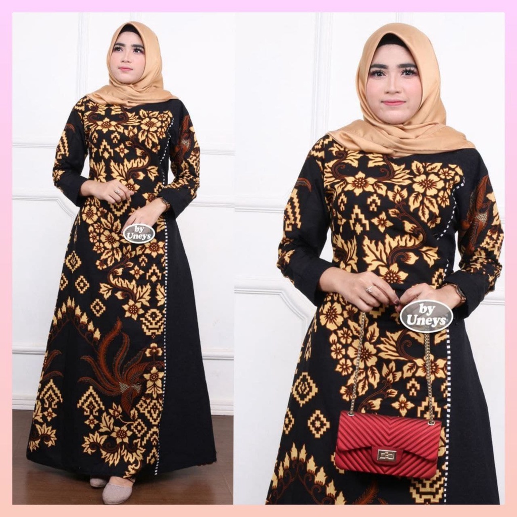 COD - COUPLE BATIK - GAMIS BATIK KATUN KOMBINASI BATIK - GAMIS BATIK SYAR'I - GAMIS BATIK JUMBO - BAJU GAMIS - BAJU GAMIS BATIK - GAMIS BATIK SABYAN - GAMIS BATIK MODERN-ORI SENO BATIK-2