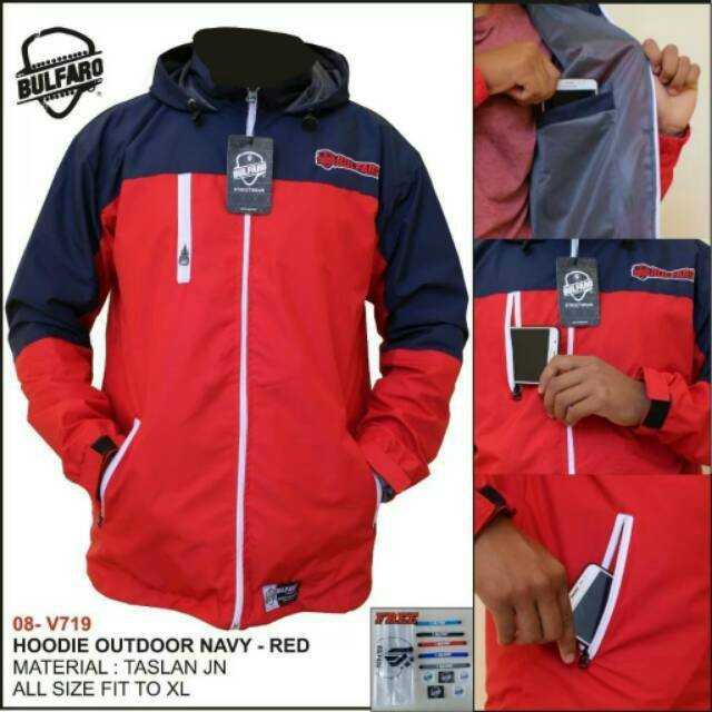 JAKET OUTDOOR ANTI AIR ANGIN 100% ORIGINAL BULFARO