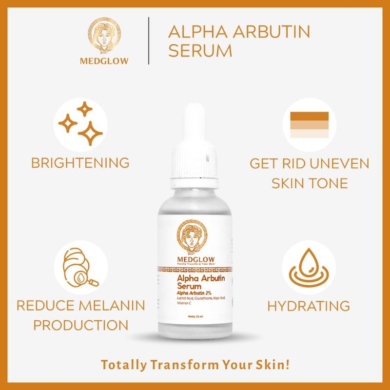 MEDGLOW Salicylic Acid Alpha Arbutin Serum 30ml