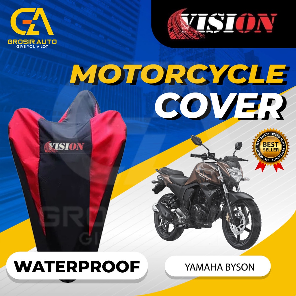 Sarung Motor BYSON Waterproof Vision / Cover Selimut Penutup Sarung Mantel Motor Vision