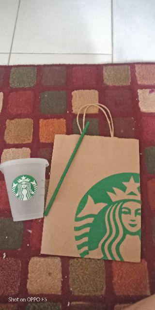 Starbucks Tumbler Reusable Cold Cup With Syren Logo For Cold Drink