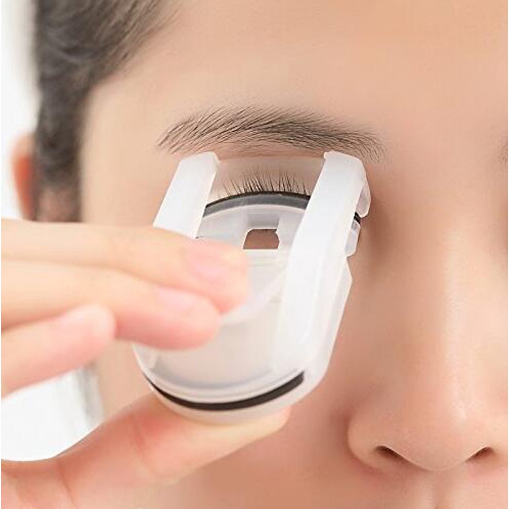 Mini Portable Eyelash Curler,Draagbare Beauty Make-Up Tool,Plastic,Silicone Eyelash Clip