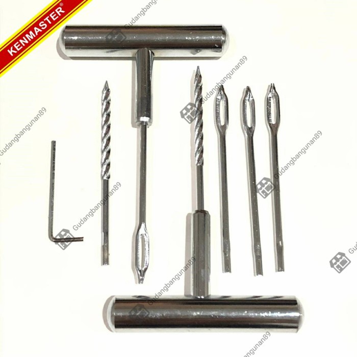 ♛ COD AKTIF ♛ Alat Tambal Ban Besi Tubeles Tubles/Alat Tambal Ban Bocor Motor Mobil