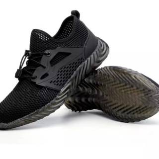 Sepatu Safety Hitam Kevlar Import | Shopee Indonesia