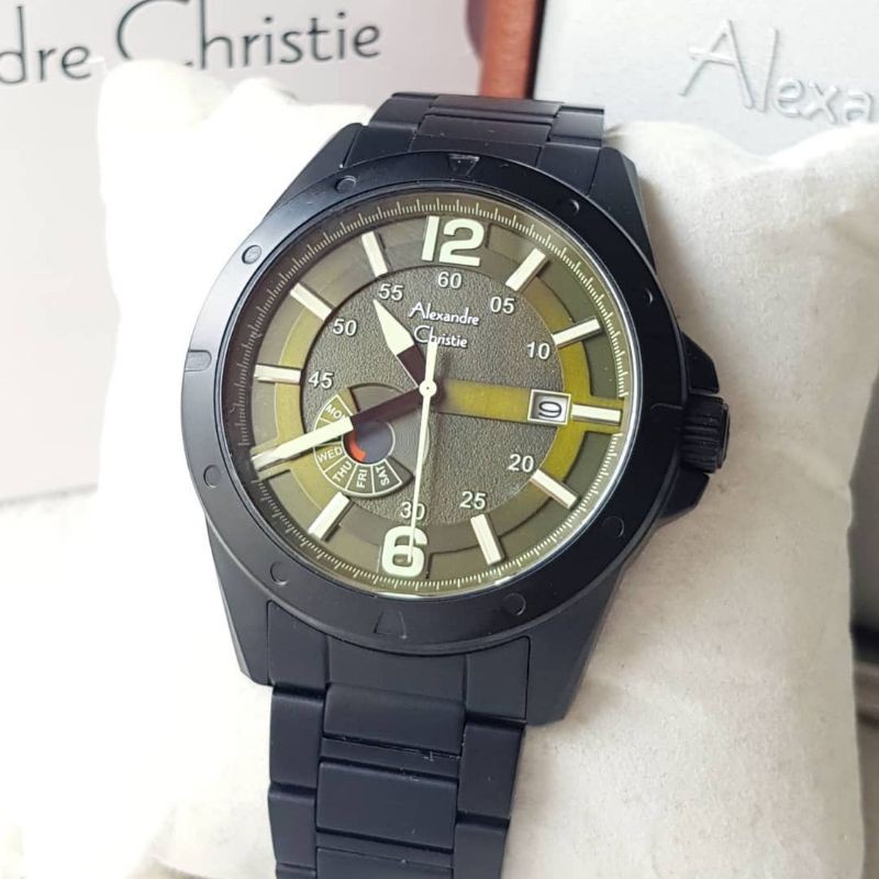 Jam Tangan Pria Alexandre Christie 6536 ME / 6536