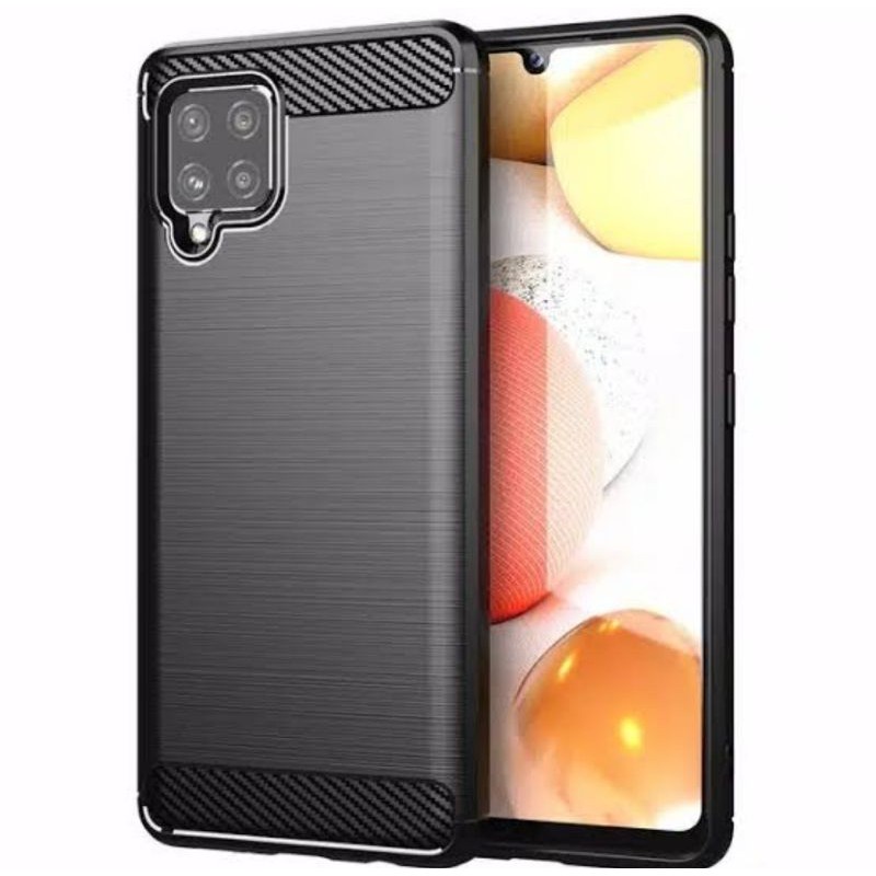 Case Ipaky Carbon Samsung A12 / M12 {LIGO}