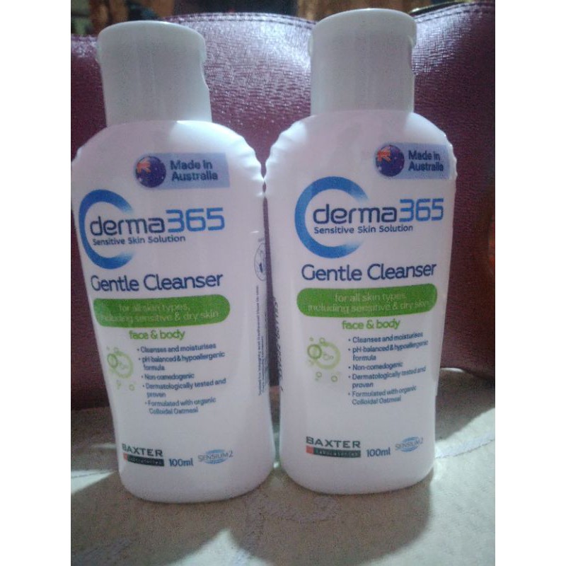 Derma 365 Gentle Cleanser - ORIGINAL NEW