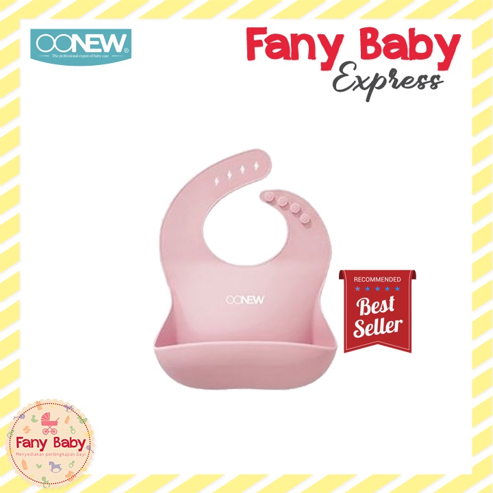 OONEW SILICONE WATERPROOF BABY BIB