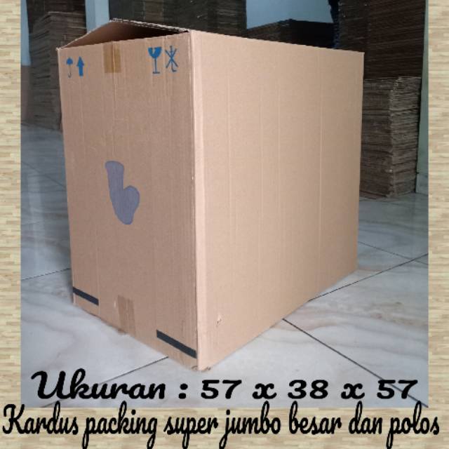 

Kardus/kardus packing/karton box/kardus bekas kondisi 97% masih seperti baru/super jumbo besar