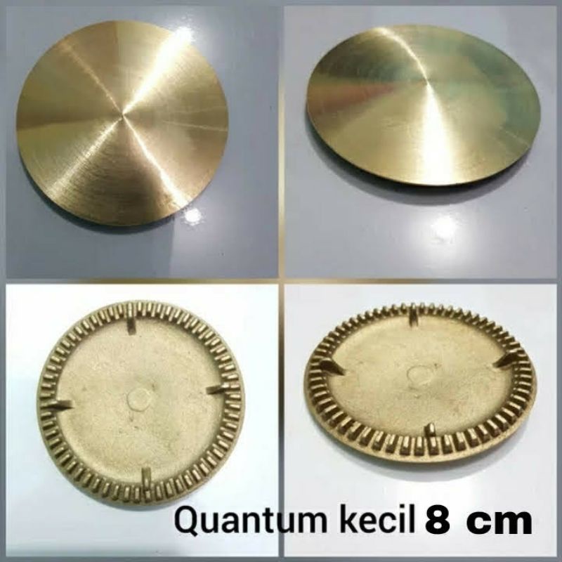Burner kompor quantunm/sparepart kompor gas quantum ukuran 8 cm