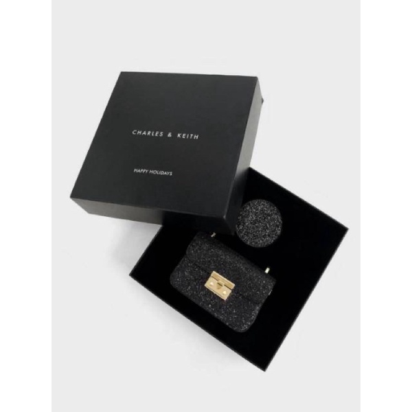 Slingbag CNK With Box/ Charles N Keith Original Gift Set Lengkap