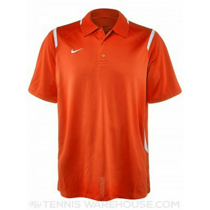 KAOS KERAH BIG SIZE/NIKE DRI-FIT TEAM GAMEDAY ORANGE 100% ORIGINAL