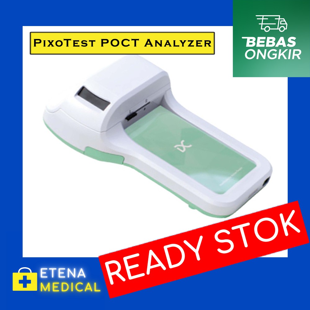 PixoTest® POCT Analyzer (Lipid and HbA1c) Gula darah dan kolesterol