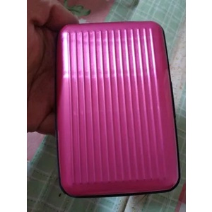 Dompet Kartu Aluminium / Tempat Kartu Kredit, ATM, Kartu Member