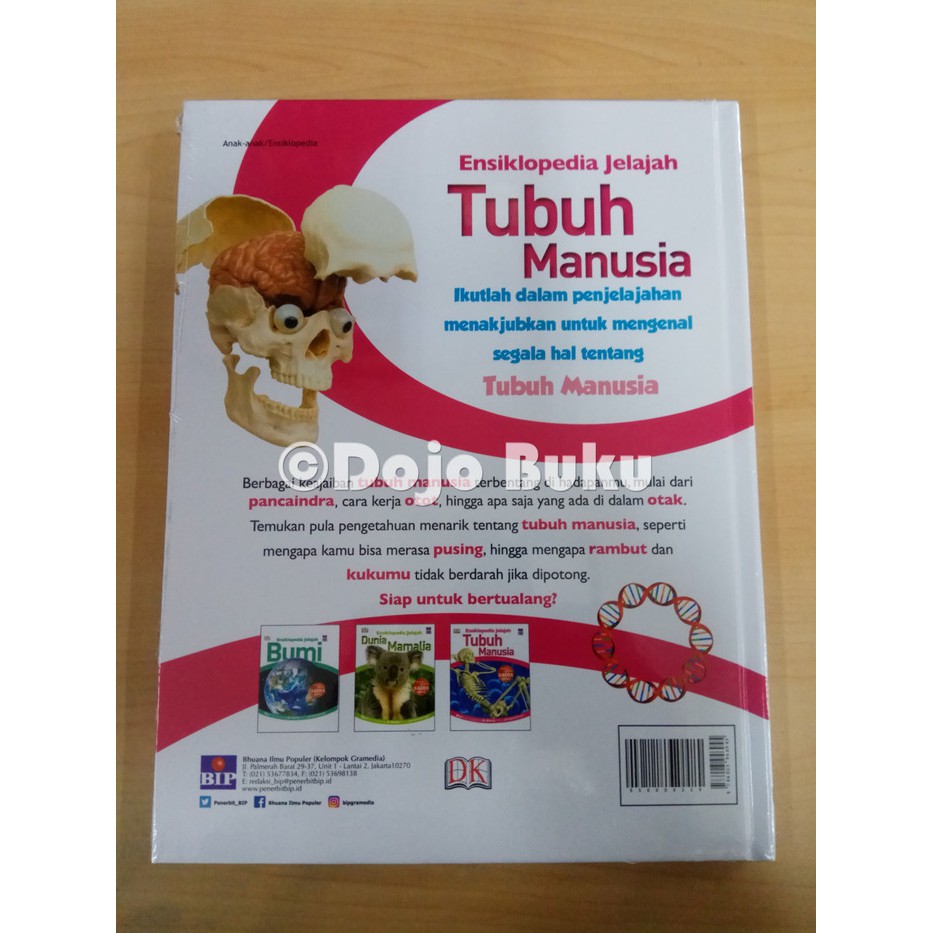 Ensiklopedia Jelajah Tubuh Manusia HC by Dk Publishing