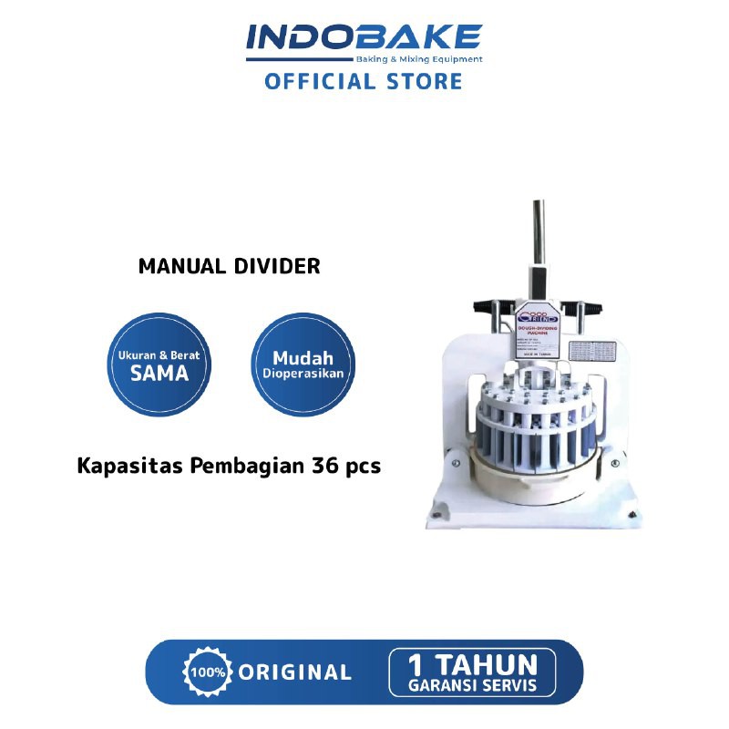 Good Friend Dough Divider Manual - Mesin Pembagi Adonan Manual / Loyang Alat Pembagi Adonan Roti Tep