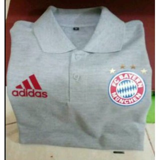 KAOS POLO ADIDAS , POLO SHIRT ADIDAS, KAOS KERAH ADIDAS BAYERN MUNCHEN