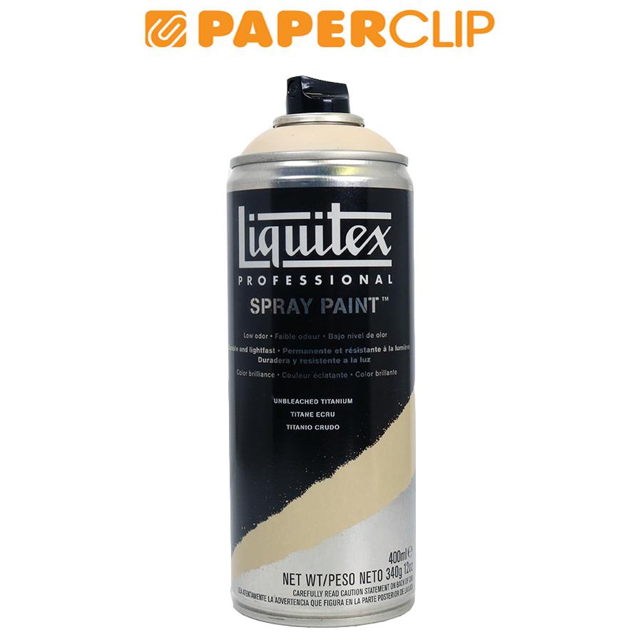 

ACRYLIC SPRAY LIQUITEX 400ML UNBLEACHED TITANIUM 4450434