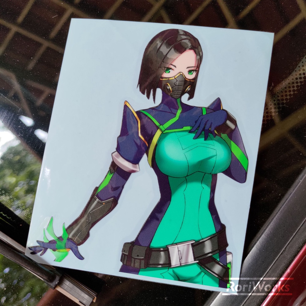 Stiker Kiss cut - Viper | Valorant