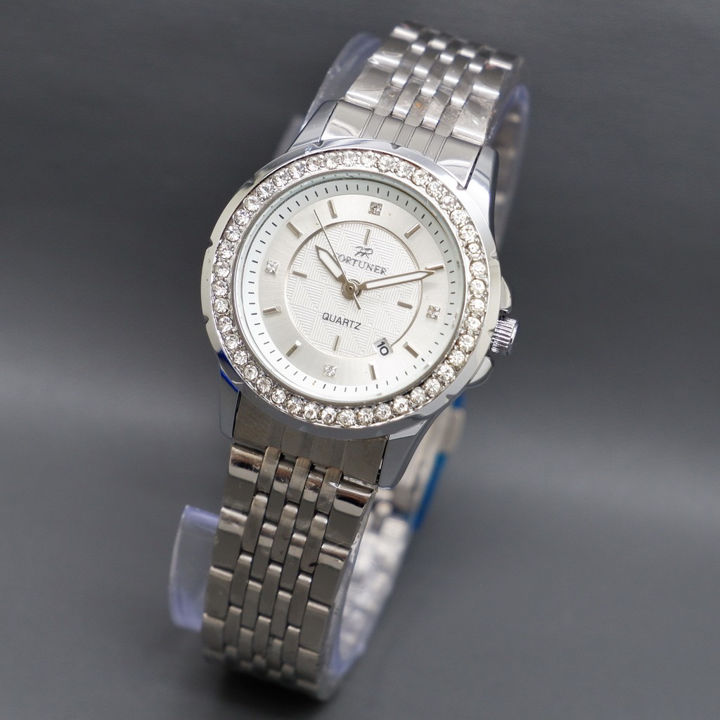 Jam Tangan Wanita Fortuner Rantai Diamond