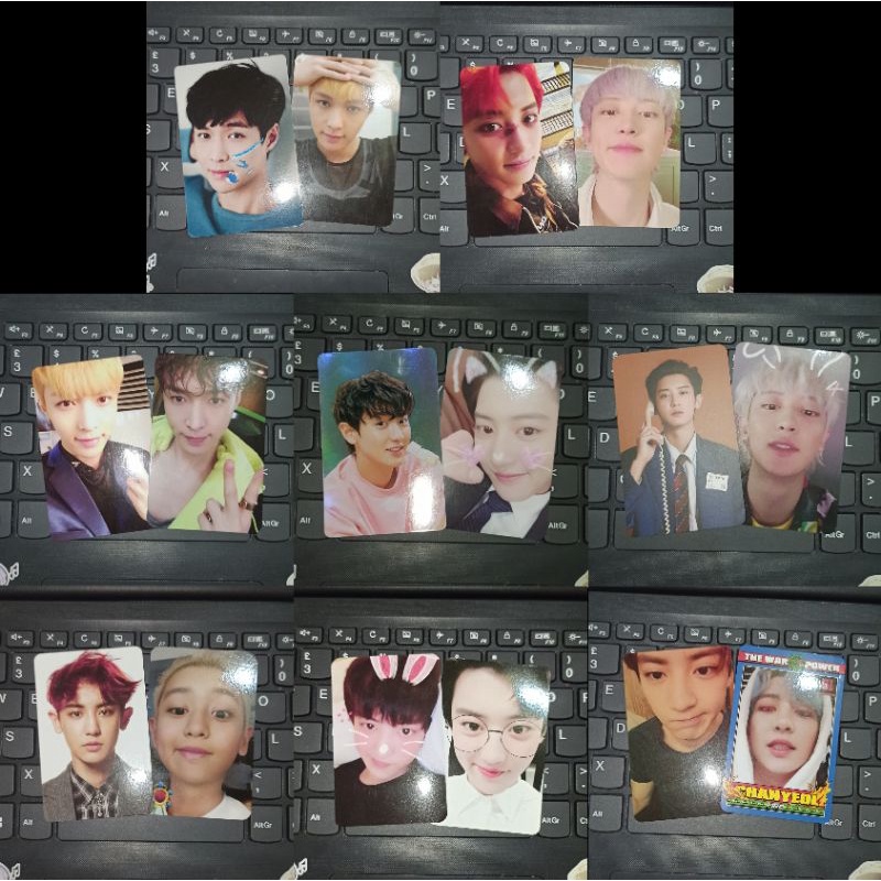 Photocard Official EXO CHANYEOL LAY