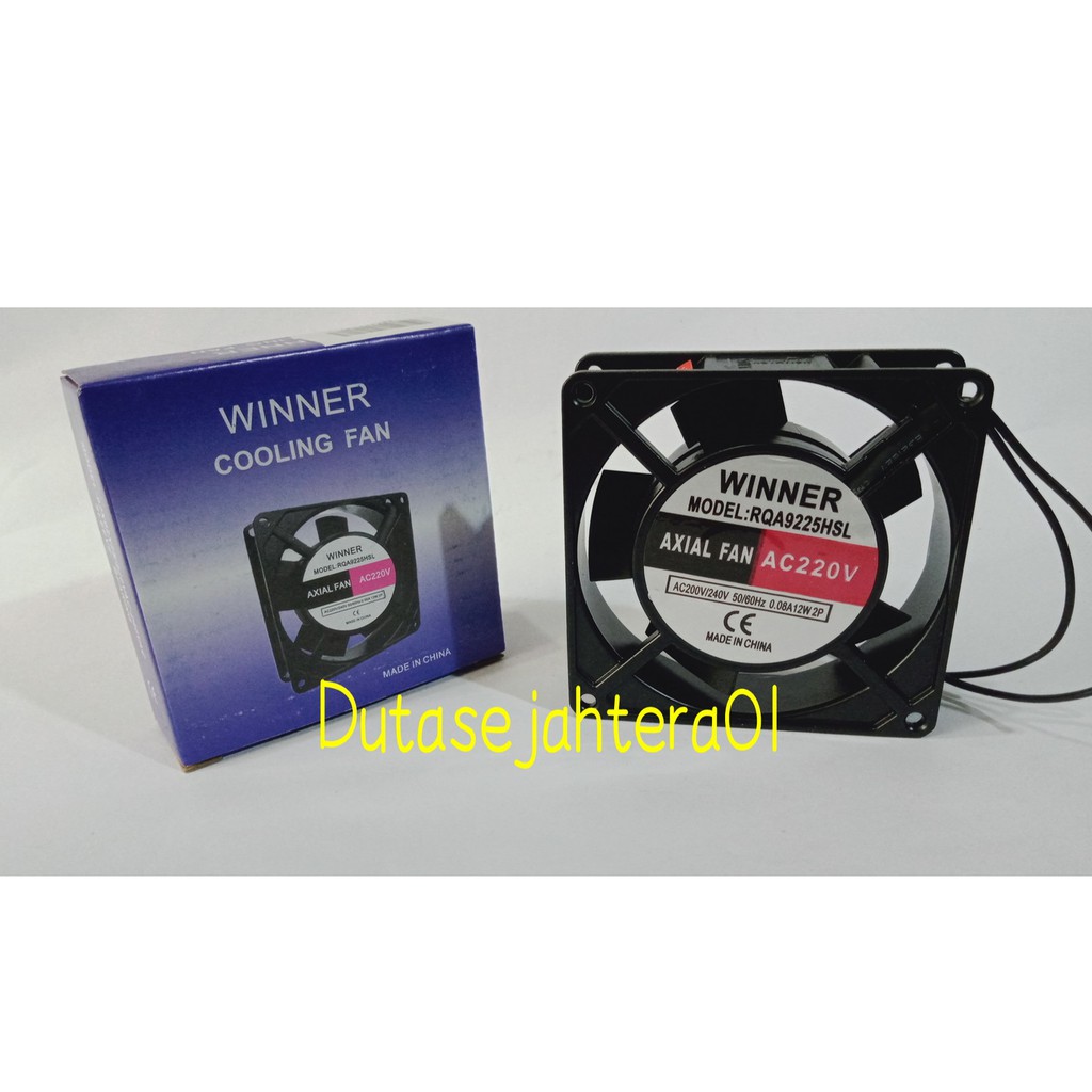 KIPAS AC 9X9 FAN AC KIPAS POWER COOLING FAN WINNER AC 220
