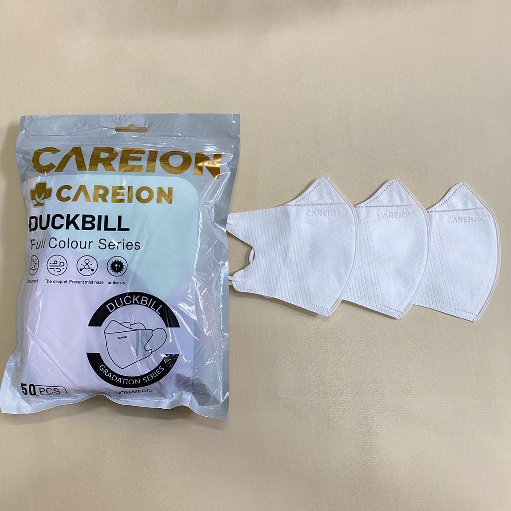 Masker Duckbill Careion 4ply Gradiasi Soft Morandi Isi 50pcs