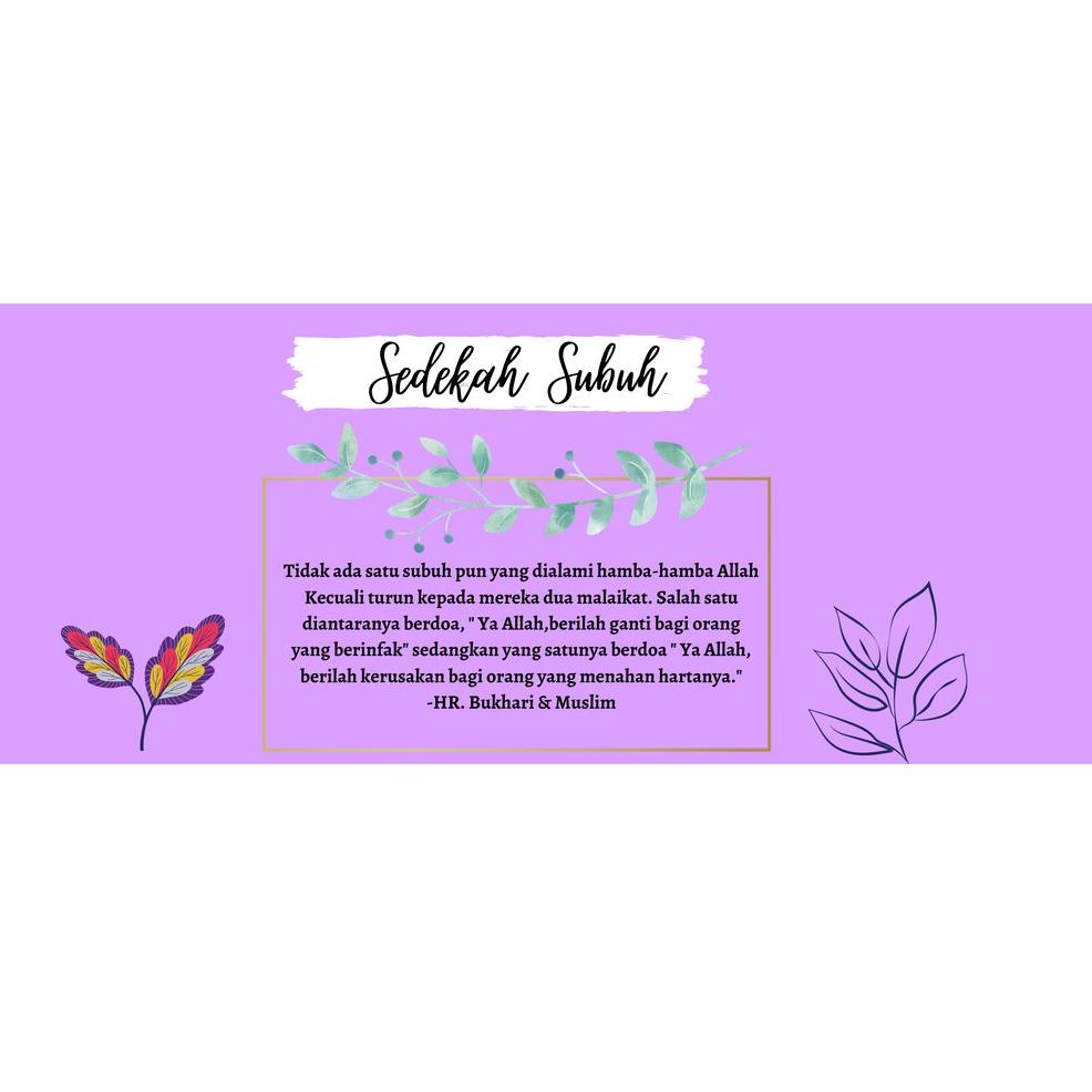 [PRODUK L7EYJ] CELENGAN SEDEKAH SUBUH / CELENGAN TARGET/CELENGAN CUSTOM/CELENGAN VIRAL TIKTOK/FREE S