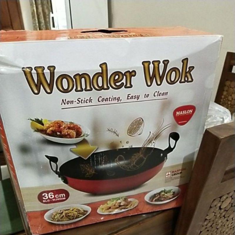 KUALI WONDER WOK MASPION anti lengket